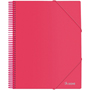 DOHE CARPETA FUNDAS A4 ESPIRAL 40F ROJO 12-PACK 91448